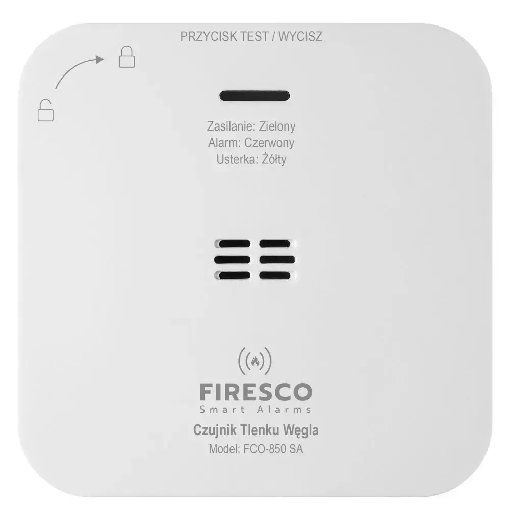 Firesco FCO-850 SA Carbon Monoxide Detector