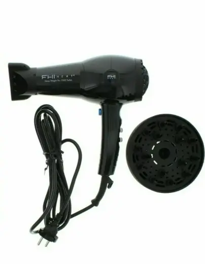 FHI Heat, Nano Weight Pro 1900 Turbo, Electric Hair Dryer, Black