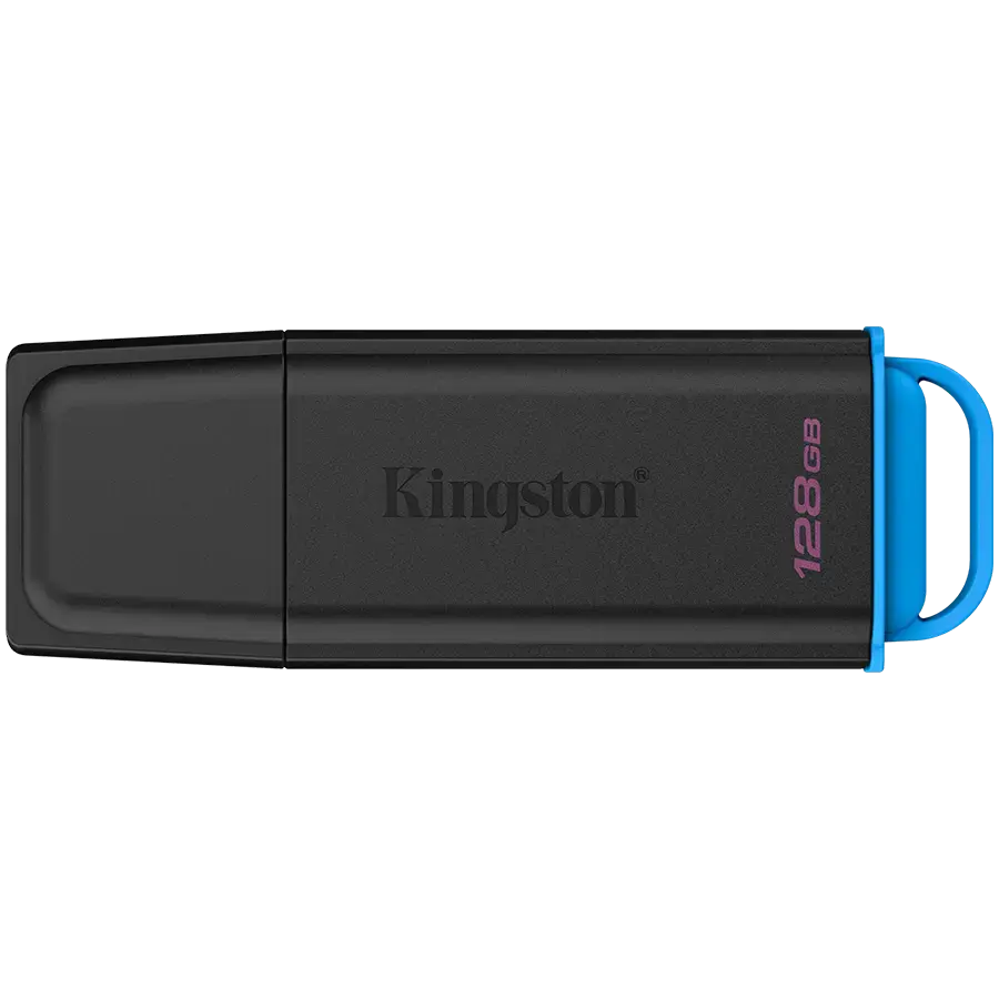 KINGSTON 128GB Portable USB 3.2 Gen 1 DataTraveler Exodia Black/Blue