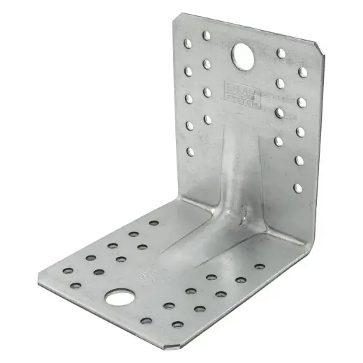 Angle bracket KP2 105x105x90x2.5mm, reinforced wide corner