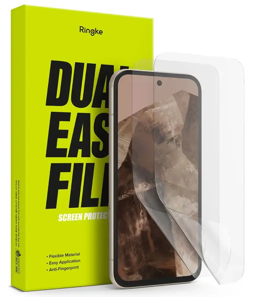 RINGKE DUAL EASY 2-PACK GOOGLE PIXEL 8A CLEAR PROTECTIVE FILM