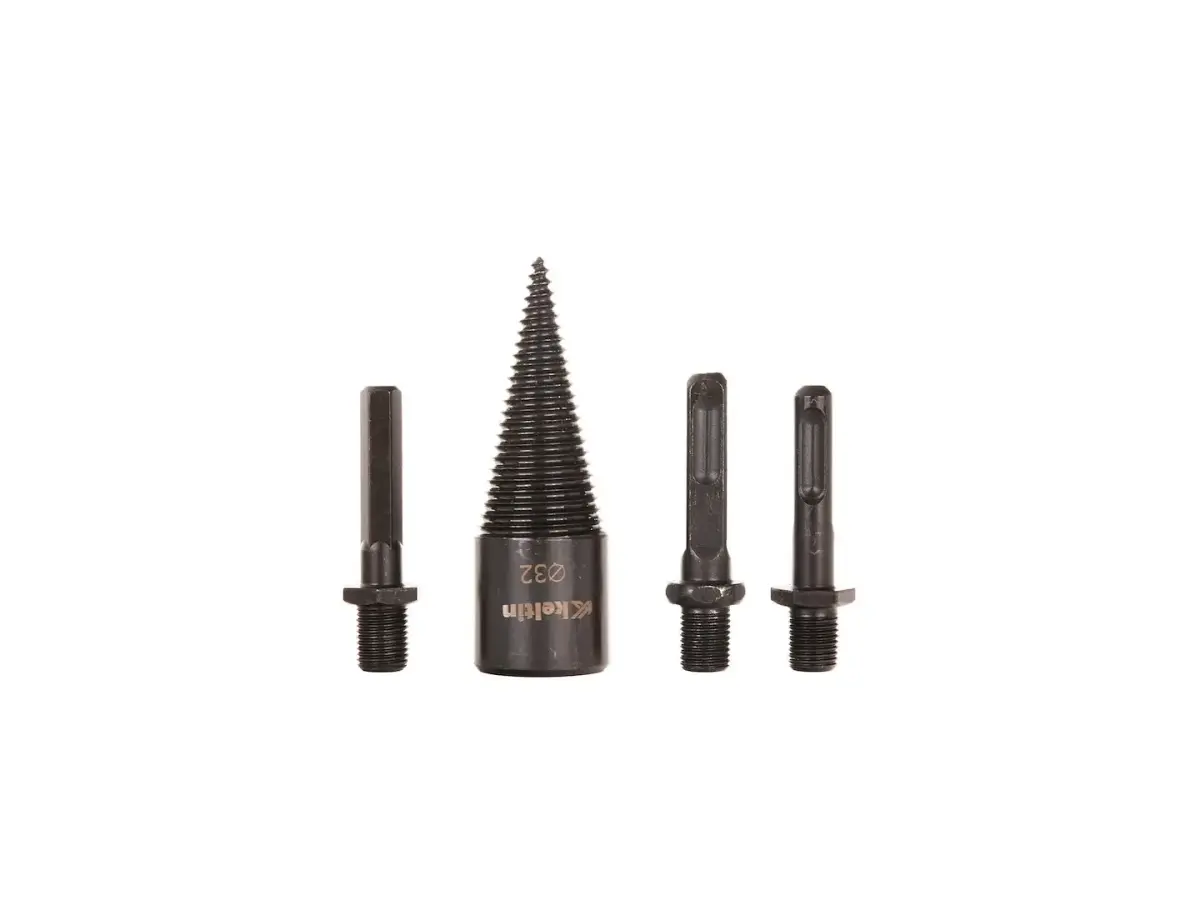 Koka šķelšanas urbis-šķēlējs 32mm + 3 adapteru komplekts