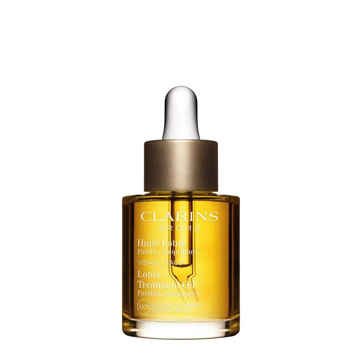 Clarins Lotus Face Treatment Oil - Clear