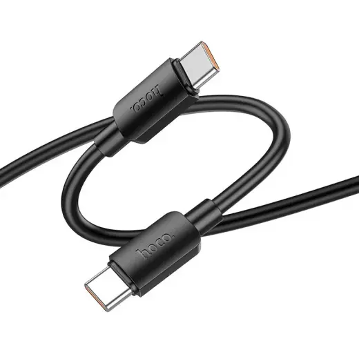 Hoco X96 провод для передачи данных и зарядки | USB-C на USB-C | PD | 100W | 1m | чёрный
