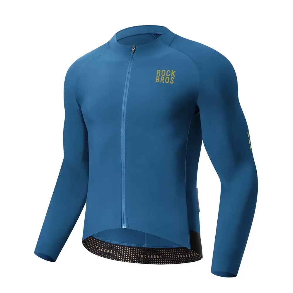 Rockbros YDWT020 Diamond Fall/Winter Cycling Jacket Size M - Blue