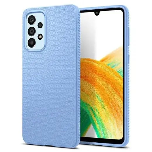 Spigen Liquid Air telefona maciņš Samsung Galaxy A33 5G cream blue ACS04591