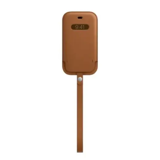 Etui Apple MHMP3ZM|A iPhone 12 mini 5,4" MagSafe brązowy|brown Leather Case