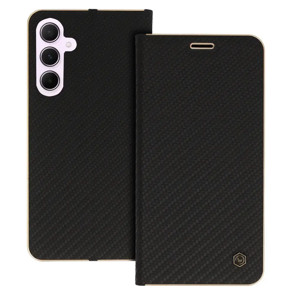 Wonder Frame Carbon Case for Samsung Galaxy A55 5G black