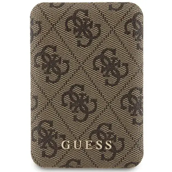 Guess GUPB5FP4EMGW ārējais akumulators (powerbank) | 5000 mAh | 15W | MagSafe | brūns