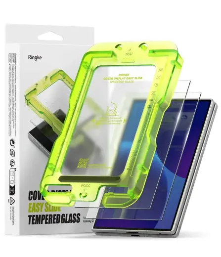 SZKŁO HARTOWANE RINGKE COVER DISPLAY EASY SLIDE 2-PACK GALAXY Z FOLD 8 CLEAR