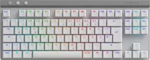 Logitech Keyboard G515 Lightspeed TKL GL Tactile / 920-012543 White
