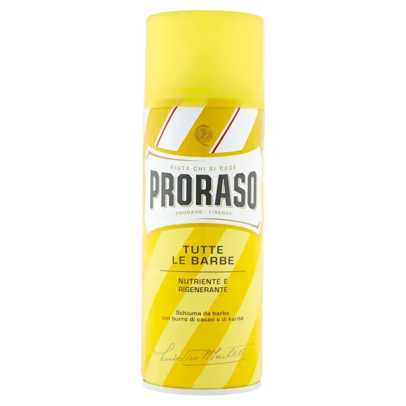 Proraso Burro Di Cacao E Di Karité Schiuma Da Barba 400 Ml