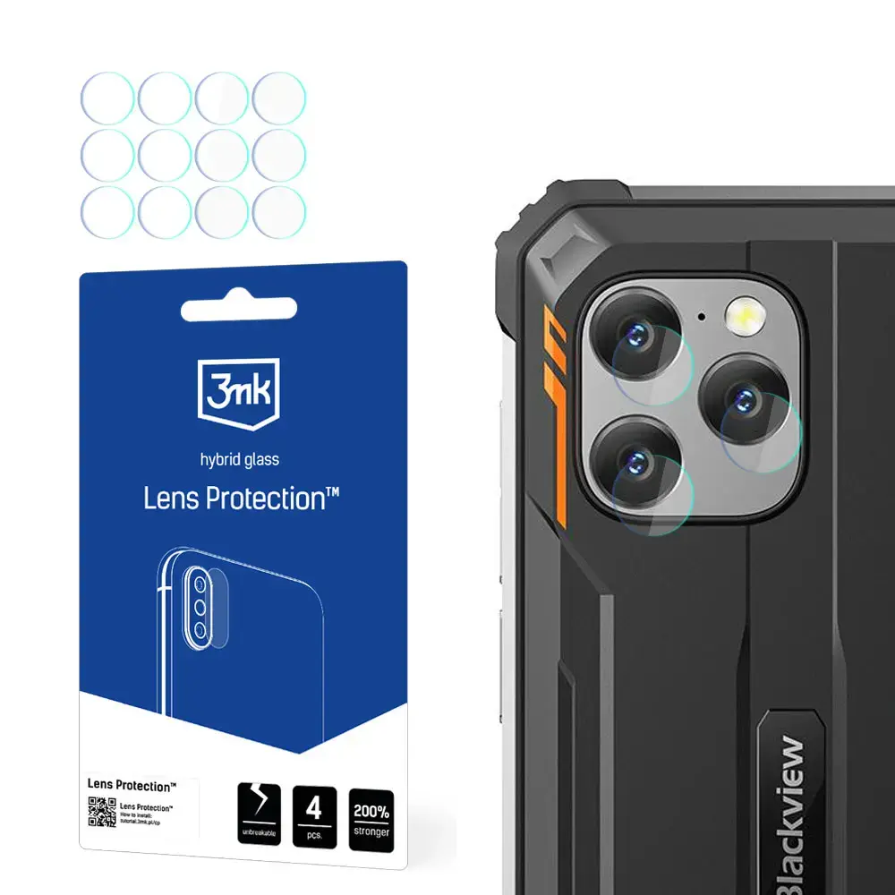 Blackview BV8900 Pro - 3mk Lens Protection™ screen protector