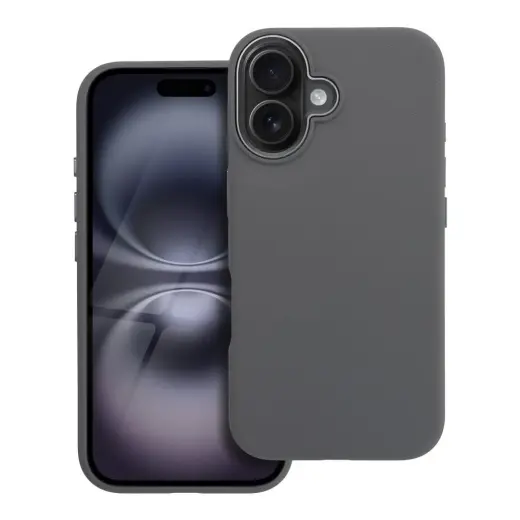 Forcell F-Protect Frame Premium maciņš ar MagSafe atbalstu telefonam iPhone 16 pelēks