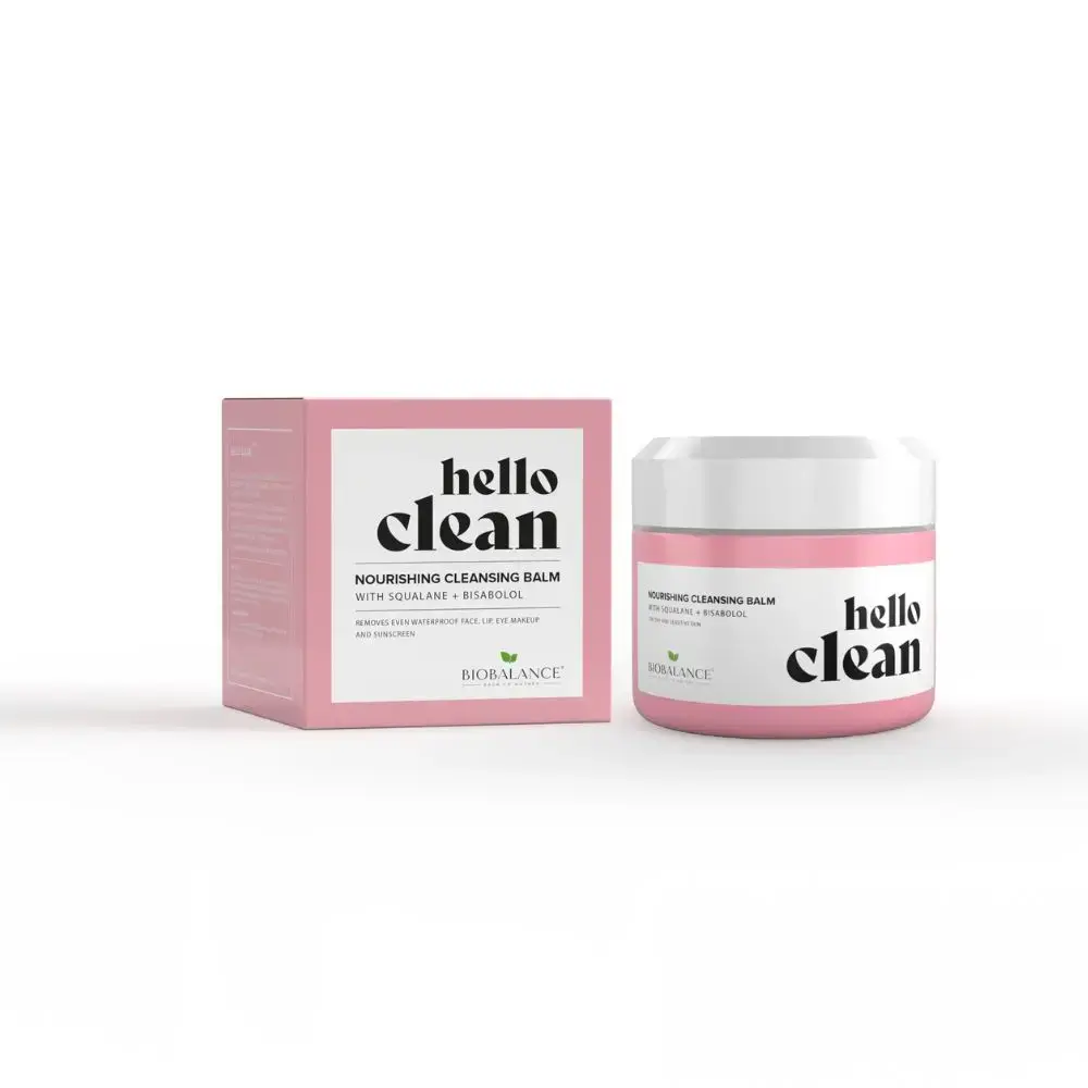 Bio Balance, Hello Clean Nourishing, Cleansing & Soothing, Cleansing Balm, For Face & Eyes, 100 ml