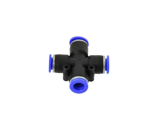Pneumaatiline pistikliitmik PZA, rist, 6 mm