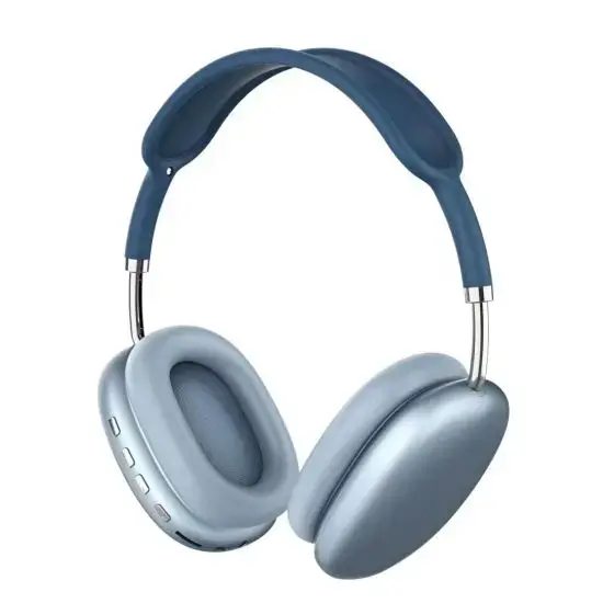Goodbuy P9 Noise canceling wireless headsets | bluetooth 5.0 | blue