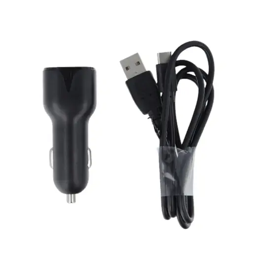 Зарядка для автомобиля Maxlife MXCC-01 | 10.5W | USB-A | с кабелем USB-A на USB-C в комплекте | черная
