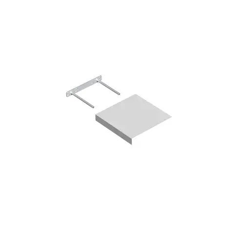 VELANO Shelf FS 235x235 BI white glossy