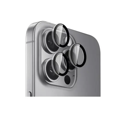 Puro Individual Camera Lens tempered glass for iPhone 16 Pro | iPhone 16 Pro Max camera lenses