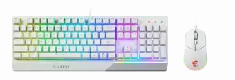 MSI VIGOR GK30 COMBO RGB White