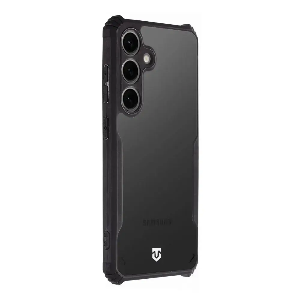 Tactical Quantum Stealth Cover for Samsung Galaxy S24 Clear|Black