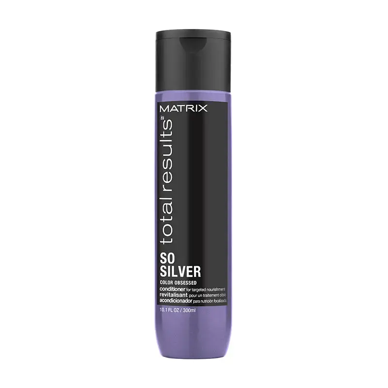 Matrix Total Results So Silver  Toning Purple Conditioner for Blondes, Greys & Silvers 300 Ml
