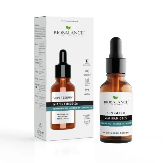 Bio Balance, Niacinamide-Zn, Anti Pigmentation, Day & Night, Serum, For Face, 30 ml