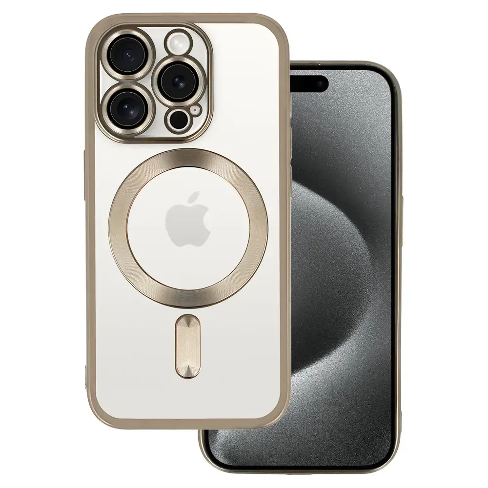 Metallic Magsafe Case for Iphone 14 Pro Titanium