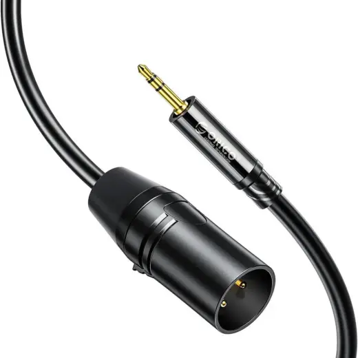 Orico AXKF mini jack 3.5 mm to XLR female audio cable 5 m - black