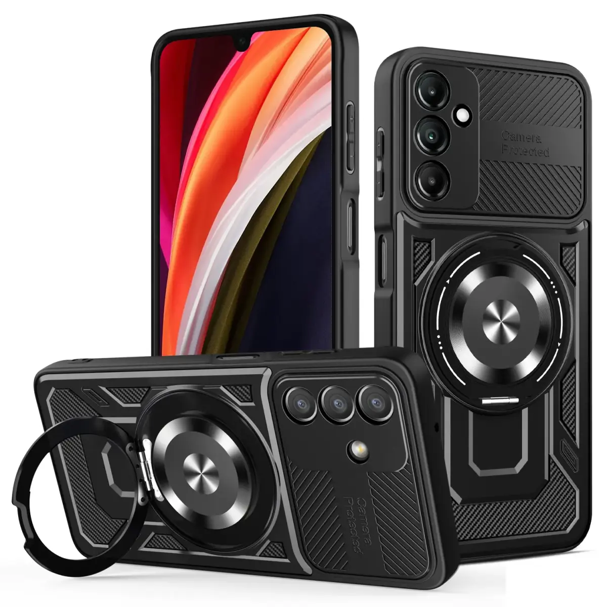 Defender Armor Mag case for Samsung Galaxy A17 4G / A17 5G black