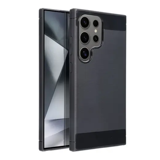 Carbon phone case for Samsung Galaxy S24 Ultra black