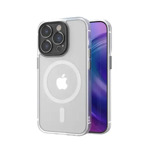 Rock Guard Touch Matte Series Magnetic Case for Iphone 14 Pro Max white