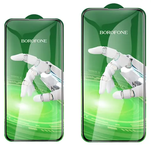 Borofone BF8 Diamond Armor 5D karastatud kaitseklaas telefonile iPhone 17 Air (10 tk.)