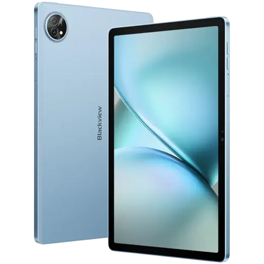 Blackview ZENO 10 5G SET 8/256GB 11-inch FHD+ 1920x1200 90Hz Unisoc T765 Octa-core 2.3 GHz 13+16MP Cam 8800mAh 18W Fast Charger Netflix HD TUV WV-L1 Mouse Keyboard hedphone stylus Android 15 Ice Blue