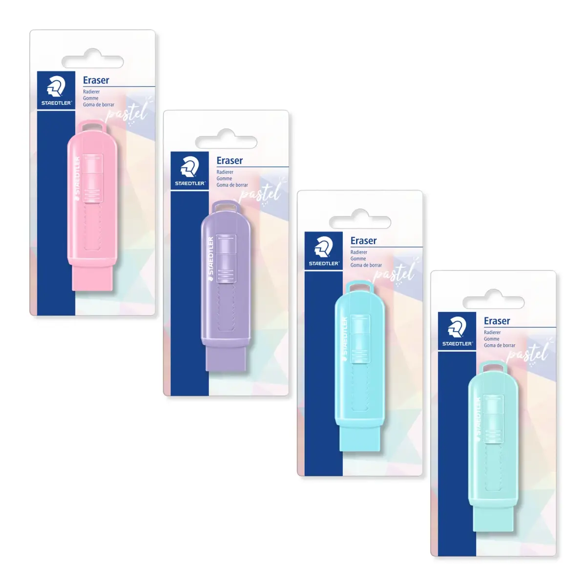 Dzēšgumija STAEDTLER Pastel, dažādas krāsas