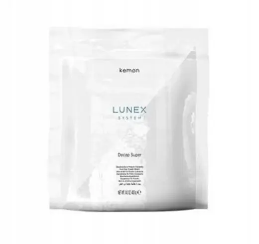 Kemon, Lunex System Clay Powder Lightener, Lightening, Hair Oxidant Powder, 2 pcs, 400 g