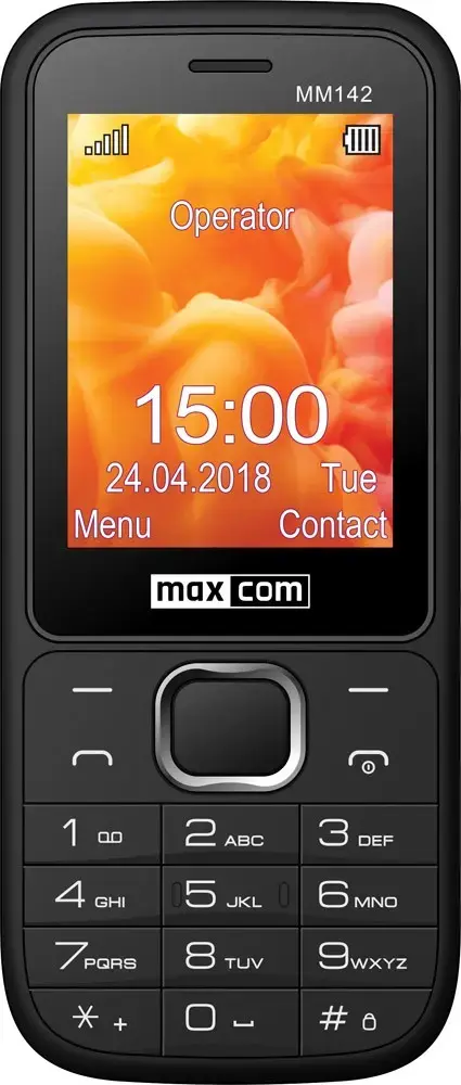 Maxcom MM142 DualSim czarny