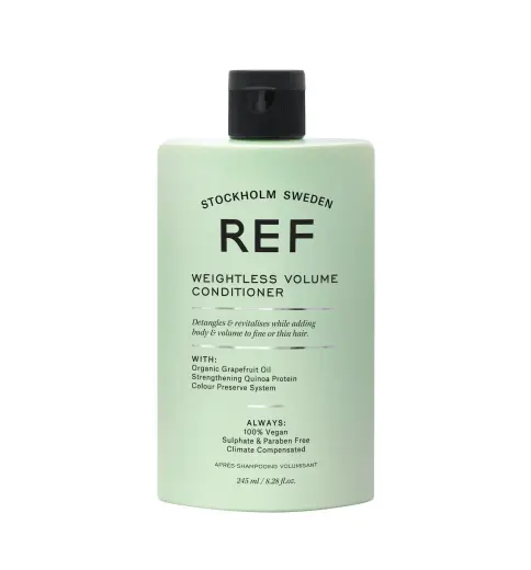 Ref Stockholm, Weightless Volume, Sulfates-Free, Hair Conditioner, Smoothens & Volume, 245 ml