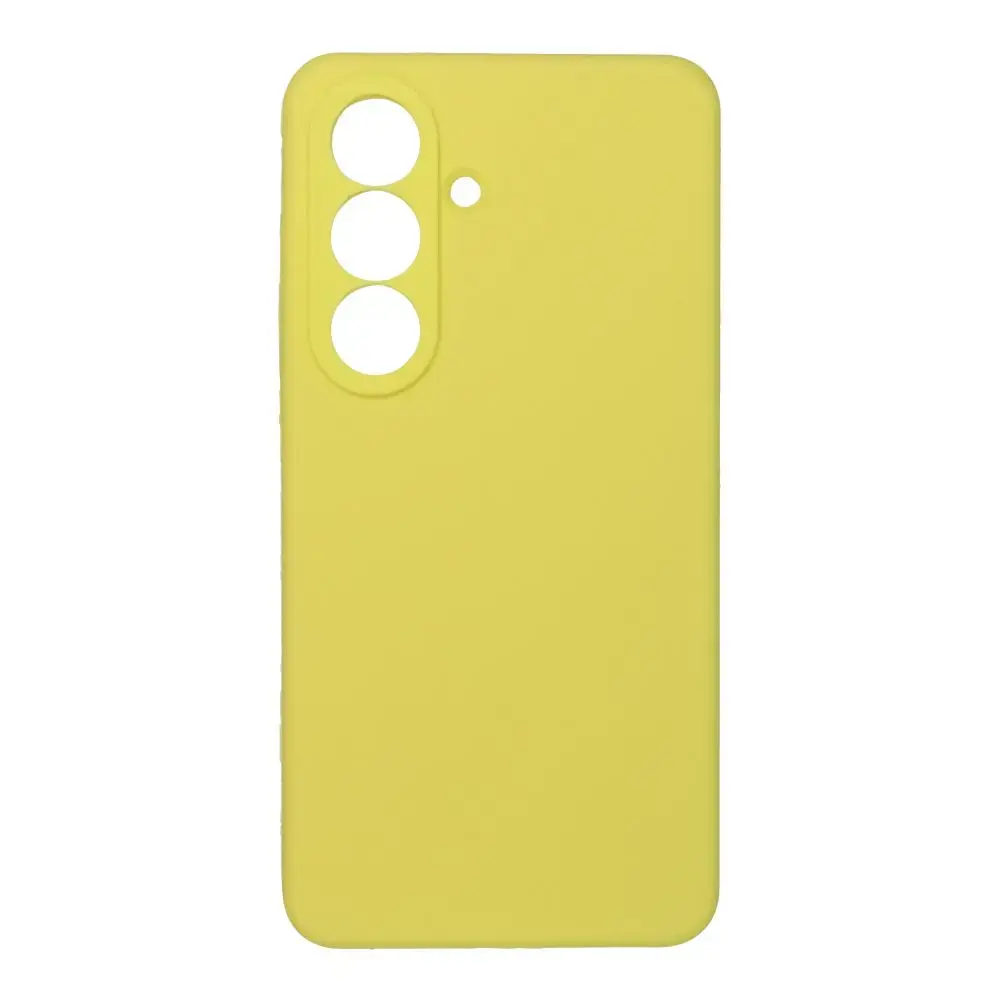 Silicone 2mm maciņš telefonam Samsung Galaxy S26 (S942) dzeltens