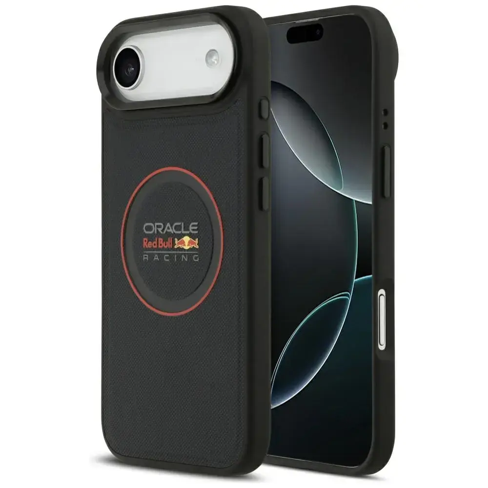 Red Bull Meshed Red Ring & Metal Buttons maciņš ar MagSafe atbalstu telefonam iPhone 17 Air tumši zils