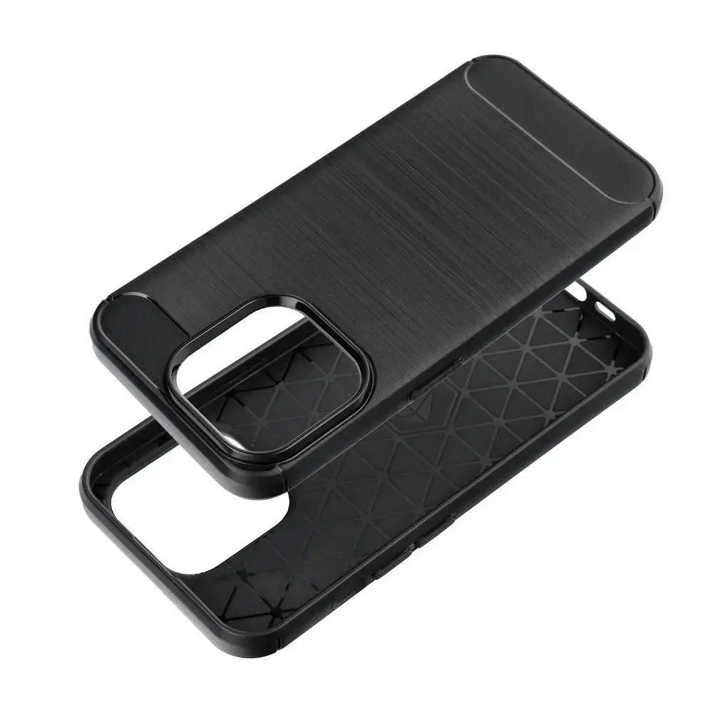 Case for iPhone 15 PRO MAX Carbon 2.0 black