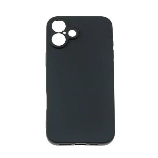 Soft telefono dėklas iPhone 16 juodas