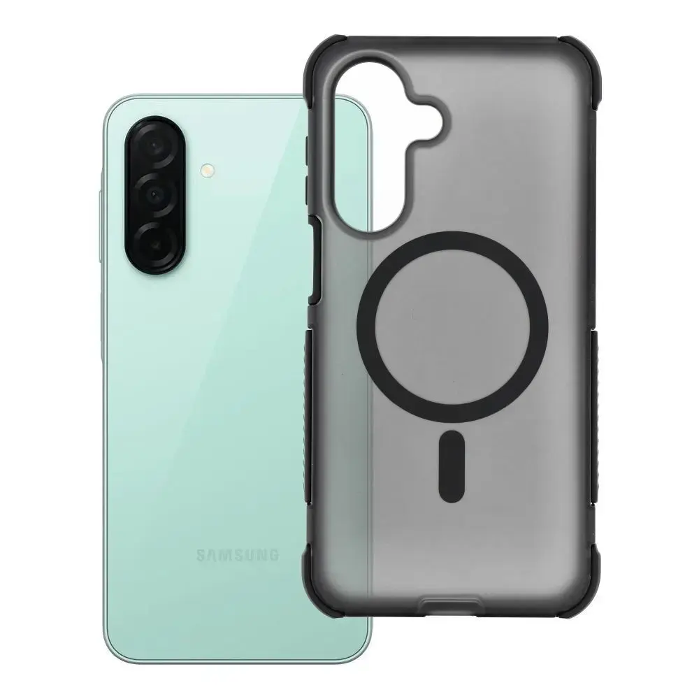 Case for Samsung A27 Forcell F-Protect BumperX Premium compatible with MagSafe black