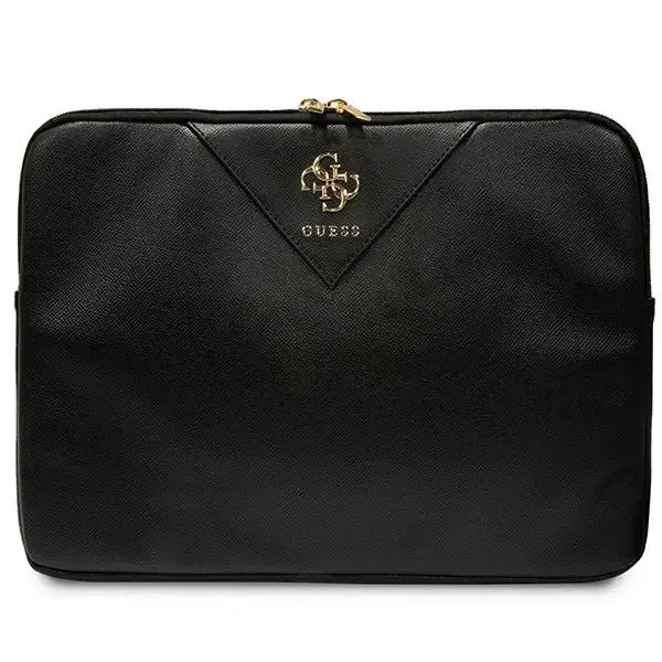 Guess Sleeve GUCS14ZPGSTEGK 14" czarny|black Triangle 4G