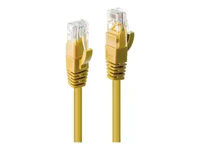 Lindy patch cable - 2 m - yellow