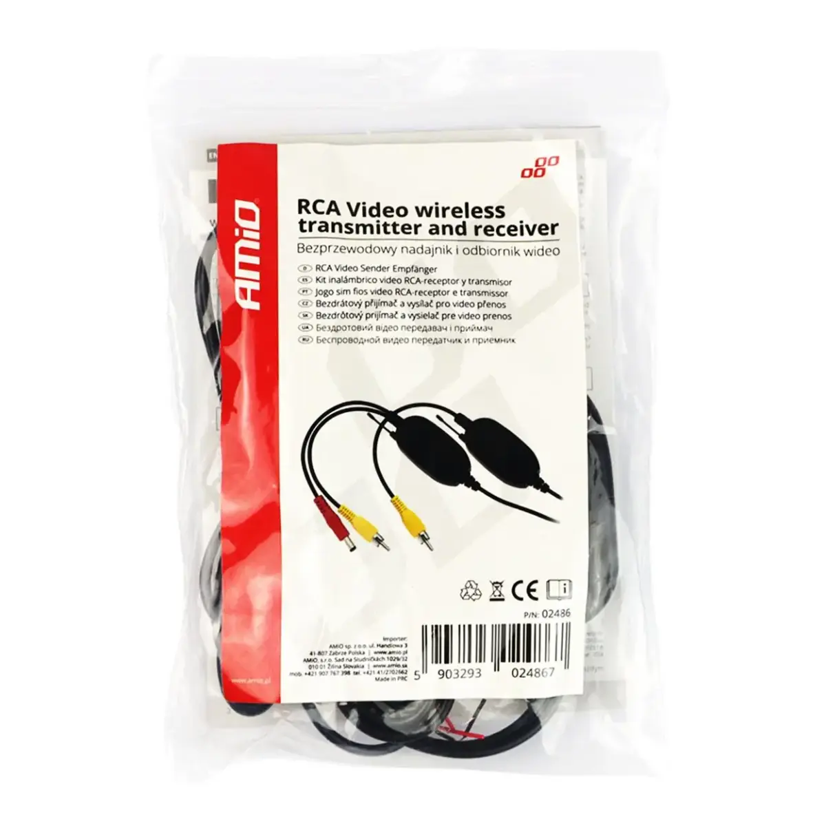 RCA video  wireless transmiter and receiver