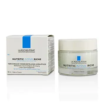 La Roche-Posay Nutritic Intense Rich Moisturizing Cream 50ml - Suitable for Sensitive / Dry Skin - Face the Future