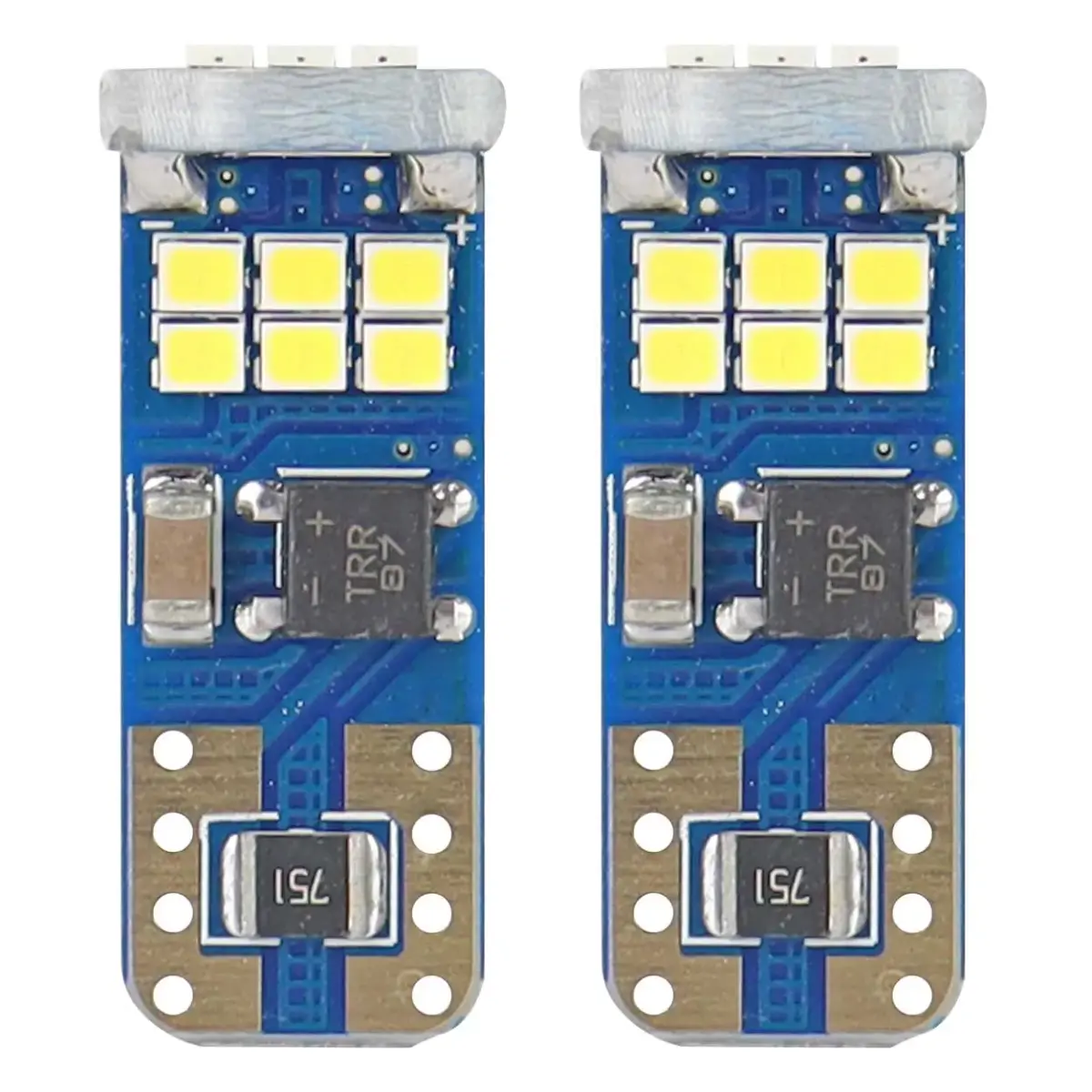 LED CANBUS 18SMD UltraBright 2016 T10e (W5W)  White 12V/24V