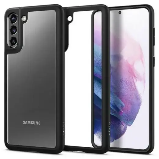 Spigen Ultra Hybrid Samsung G996 S21+ czarny mat|matt black ACS02388